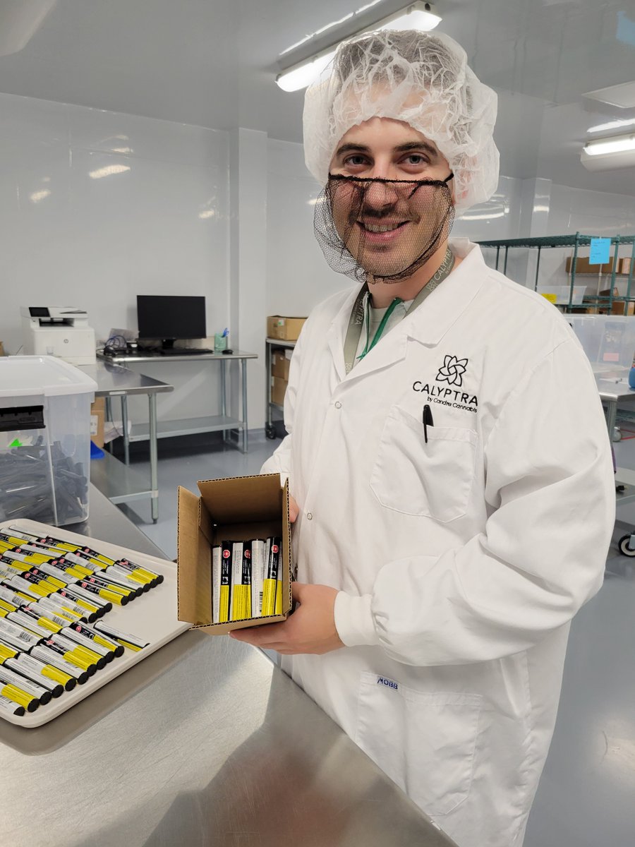 We hosted our Violet Tourist (<a href="/brntgroup/">BRNT Group</a>) brand partners at our Calyptra facility and they came ready to work🦾helping us label &amp; pack their first order of Super J's that'll be available in Alberta on Oct 20🚀