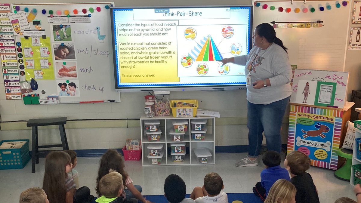 First Grade students at East Side Elementary are learning about the Human Body with CKLA Knowledge.  So enjoyed seeing students engaged and teachers excited to teach. #BestofBetsy