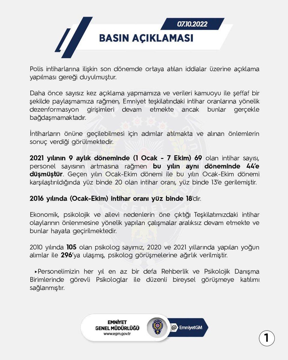 Polisler amir insiyatifiyle değil kanunla çalışsın #PolislerinİntiharınıDurdurun