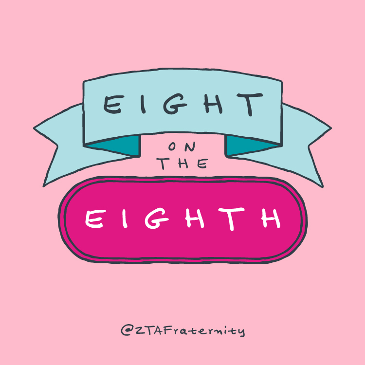ZTAFraternity's tweet photo. On Oct. 8, say "I'll be there for you" to all your FRIENDS (and family) by spreading awareness about early detection and routine check-ups for breast cancer. 

Share with 8 friends to encourage them to be proactive in their breast health! https://t.co/PsevQcr7p7