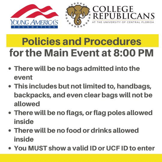 UCFGOP's tweet photo. https://t.co/WQRG8pW4bZ
