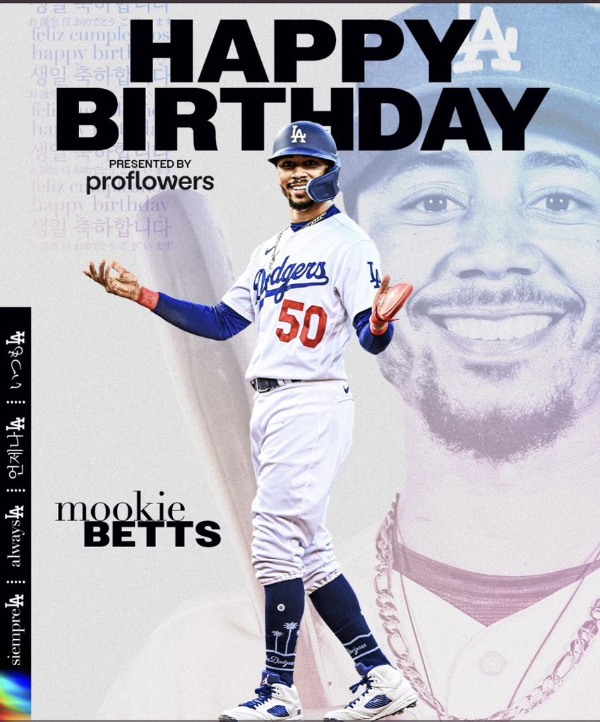Happy birthday mookie betts 