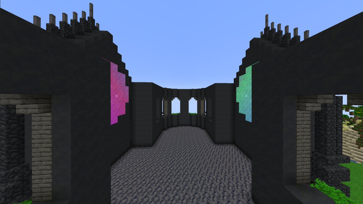 Devilish_QT's tweet photo. This is why I needed to work on a dark color palette the other day. I was planning out the SMP's gothic cathedral.๐
Fully inspired by a tutorial from Minecraft Fantasy Builds
#Minecraft #MinecraftBuilds #MinecraftJava #RagnamodVIsmp #Nerdvana #Derptopia #GrandmaGamer https://t.co/zA37Ln9ltO