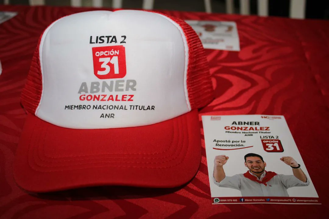 AbnerGonzalez73's tweet photo. AGRADECIMIENTO ETERNO AL TODOPODEROSO Y A LAS DEMAS DE 500 PERSONAS AMIGAS QUIENES ASISTIERON A ESTE GRAN ENCUENTRO REPUBLICANO DE LANZAMIENTO DE CAMPAÑA A LA JUNTA DE GOBIERNO !!!
Somos una Nueva Fuerza Política, Sumate 0984 979 485!!

@Horacio_Cartes @SantiPenap @AllianaPedro https://t.co/SB7kKLXqJ9
