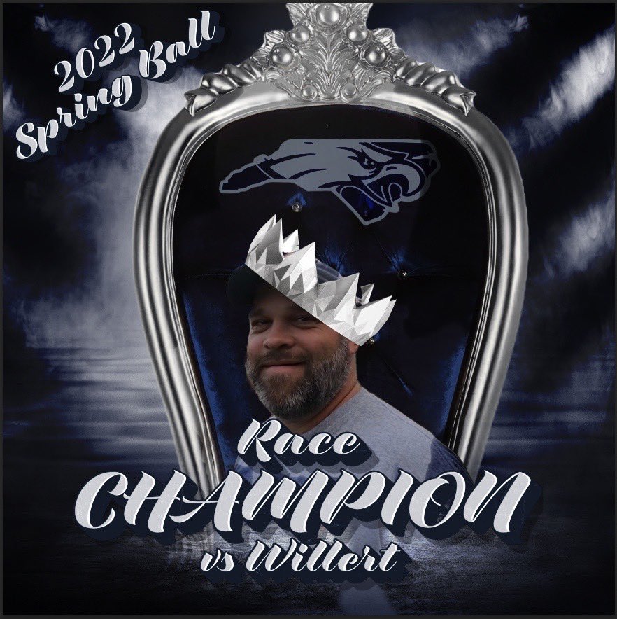 Our 2022 Homecoming King from the Coaching Staff <a href="/Whick_44/">Drew Whicker</a> <a href="/Hort116/">Coach Horton</a> <a href="/CoachSimmonsEF/">Bryce Simmons</a> <a href="/CVaughan598/">Coach Vaughan</a> <a href="/i_am_jonathanw/">Jonathan Whisnant</a> @DreamHoops <a href="/Coach_Beal/">Aaron Beal</a> <a href="/AaronFederspiel/">Aaron Federspiel</a> <a href="/CoachHarris_0/">Coach Harris</a>