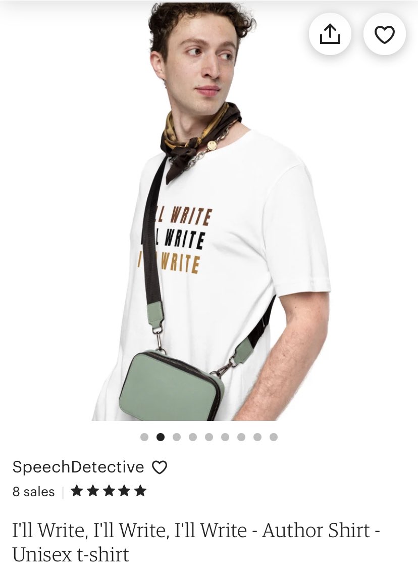 This awesome #merch will have you represented in style! Whether celebrating your favorite new #mermaid, you are an #SLP or letting other know your passion for being a #writer we have you covered. Find these &amp; other #fun designs over at speechdetective.com 

#