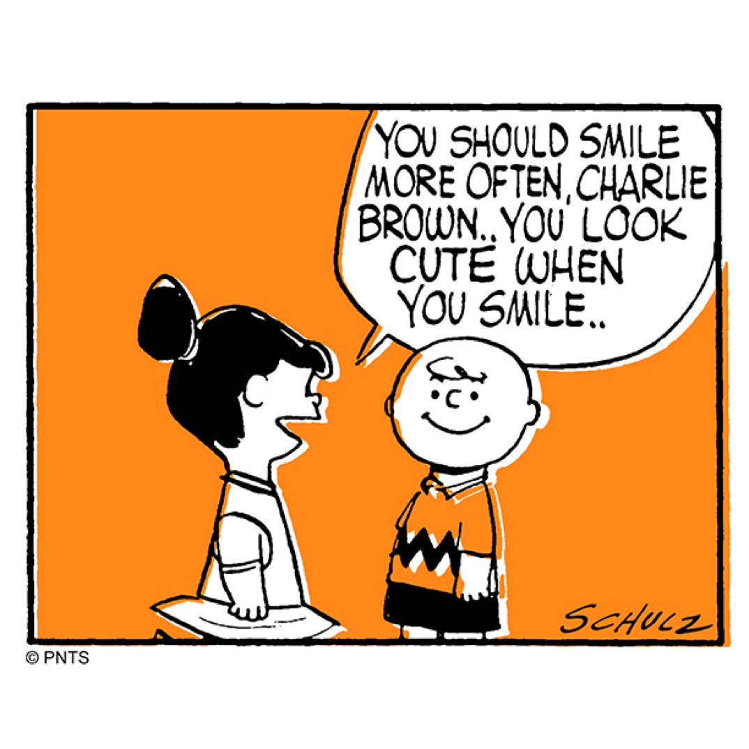 Peanuts_4Fans's tweet photo. Just keep smiling! #WorldSmileDay https://t.co/587aAgXqjM