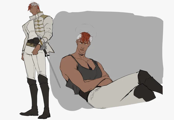 Serene highness, crown prince kiriona gaia #ntnspoilers 