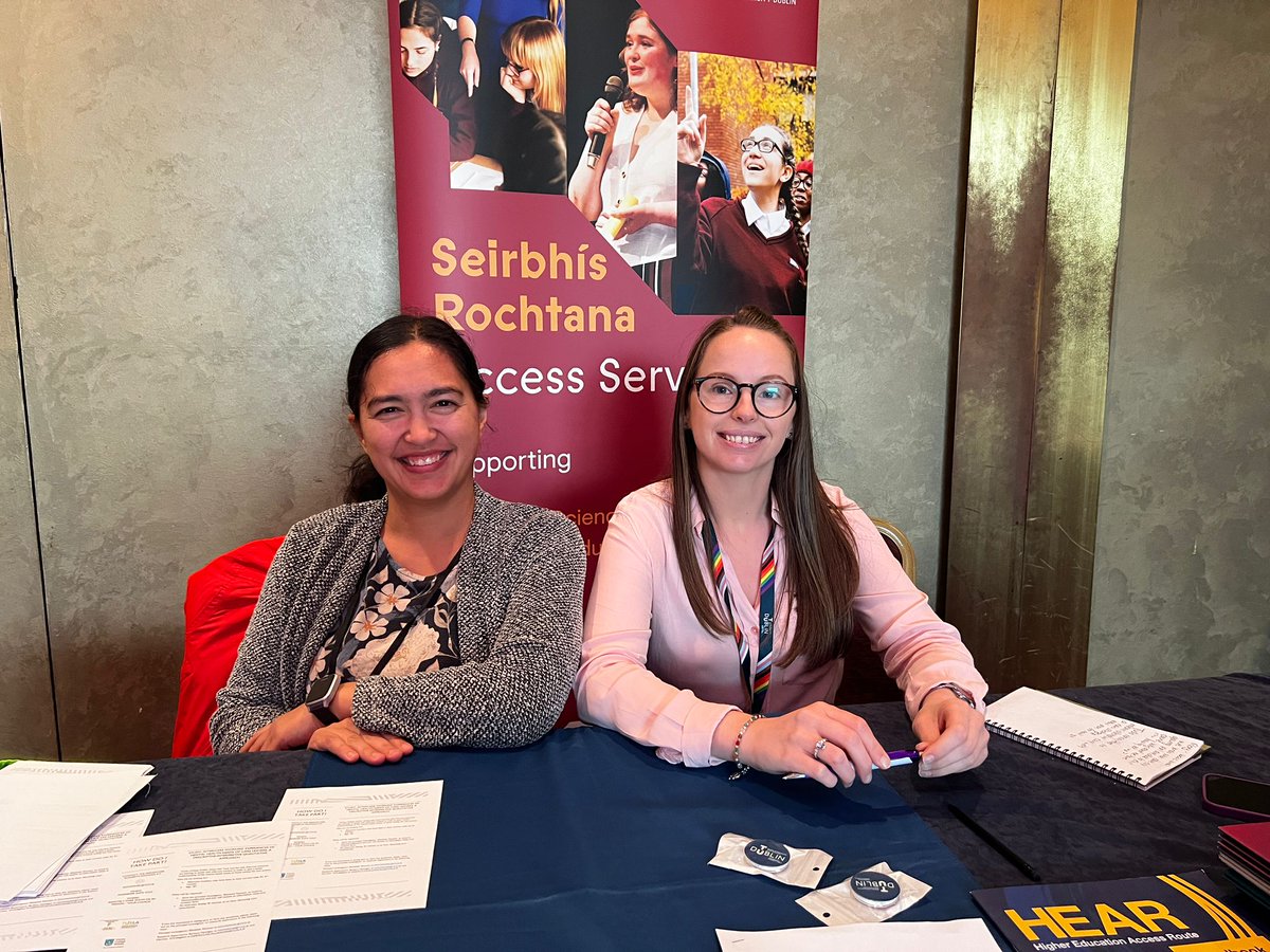 Wonderful to have our colleagues  <a href="/tudublinaccess/">Access & Outreach Service, TU Dublin</a> and <a href="/SocialCareIre/">Social Care Ireland</a> at #aftercareconf2022 today.

Connection is king, and only by coming together can we work towards improving the outcomes for care-experienced young people through supporting professionals who work in this sector