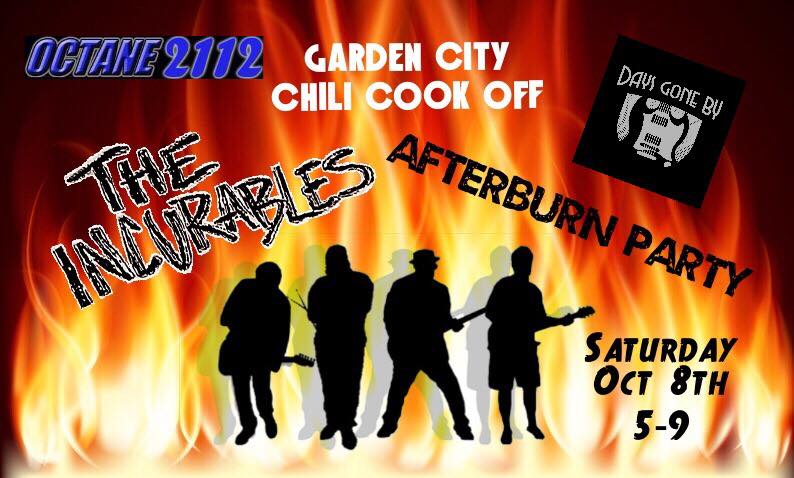 TheIncurablesMI's tweet photo. The Incurables are making their way to #Detroit and will Converge at Ford and Middlebelt Road for the #GardenCity #Chili #CookOut with Octane2112 and Days Gone By Rockin the Official "AfterBurn Party" Saturday October 8th 5-9PM Eastern!!! Come on Over It's Gonna Be A Blast!!! https://t.co/XysPswzYPi
