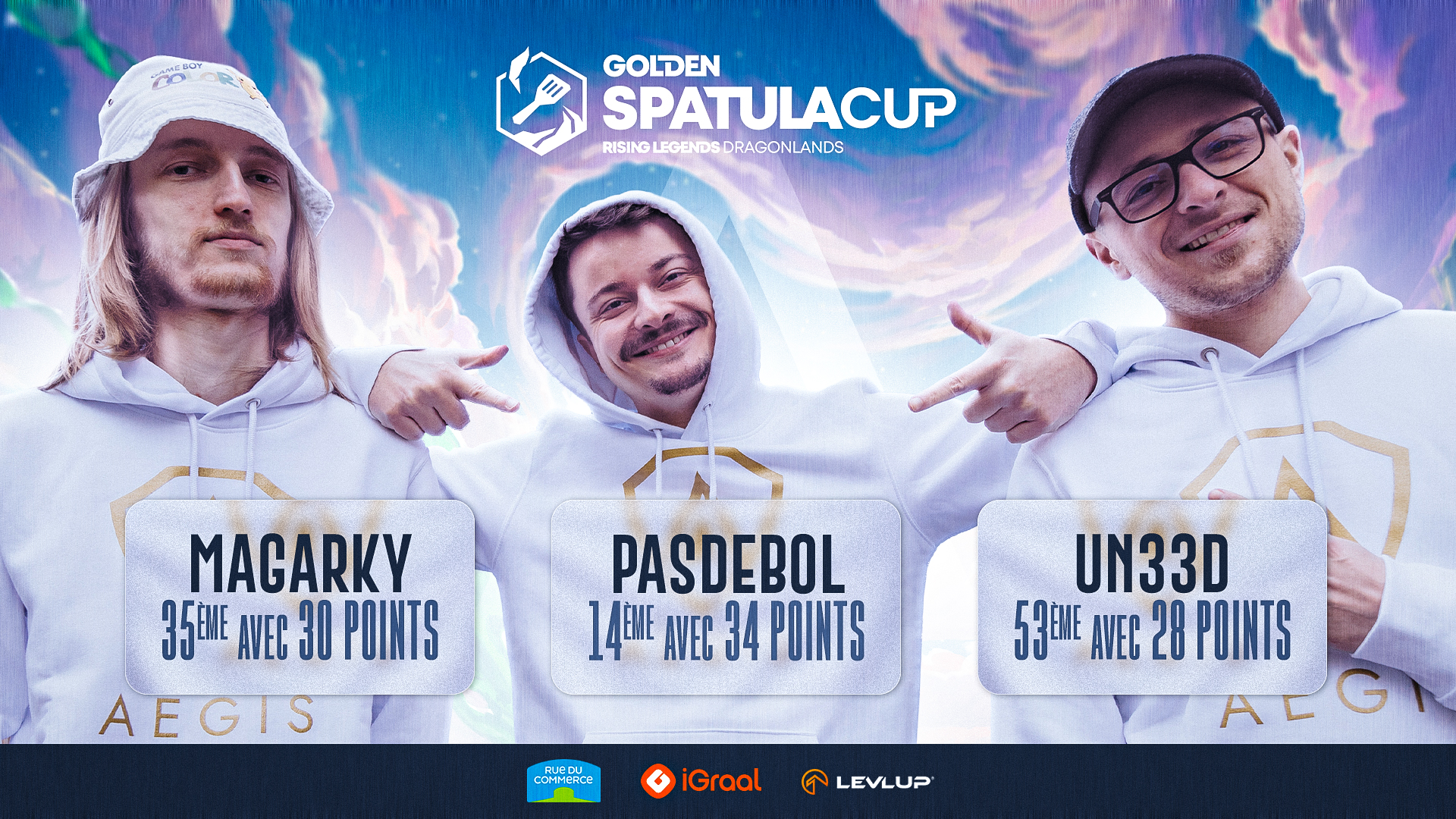 AEGIS on Twitter "⚪️ GOLDEN SPATULA CUP 3 Résultats Day 1 🟡 C'EST UN