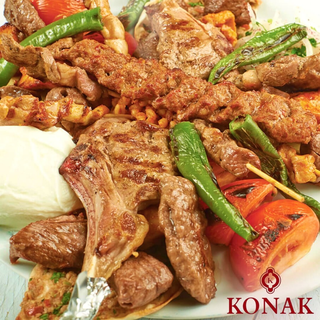 Enfes karışık kebap tabağı tam bir lezzet şöleni!

The delicious mixed kebab plate is a feast of taste!

👉Konak Kebap Taksim
☎Rezervasyon : 0212 244 42 81

#konakkebap #konakkebaptaksim #kuzupirzola #kebap #döner #güveçtemantarlıkuzu #güveç #çöpşiş #iskenderkebap #lahmacun