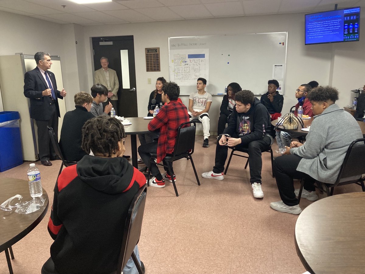 It was a pleasure to join ITC High School Students as they took a tour of Gear Motions as part of MACNY's Manufacturing Day. I am proud to have sponsored and funded a Pre-Apprenticeship Program with the Syracuse City School District (SCSD) and the NYS Department of Labor in 2018.