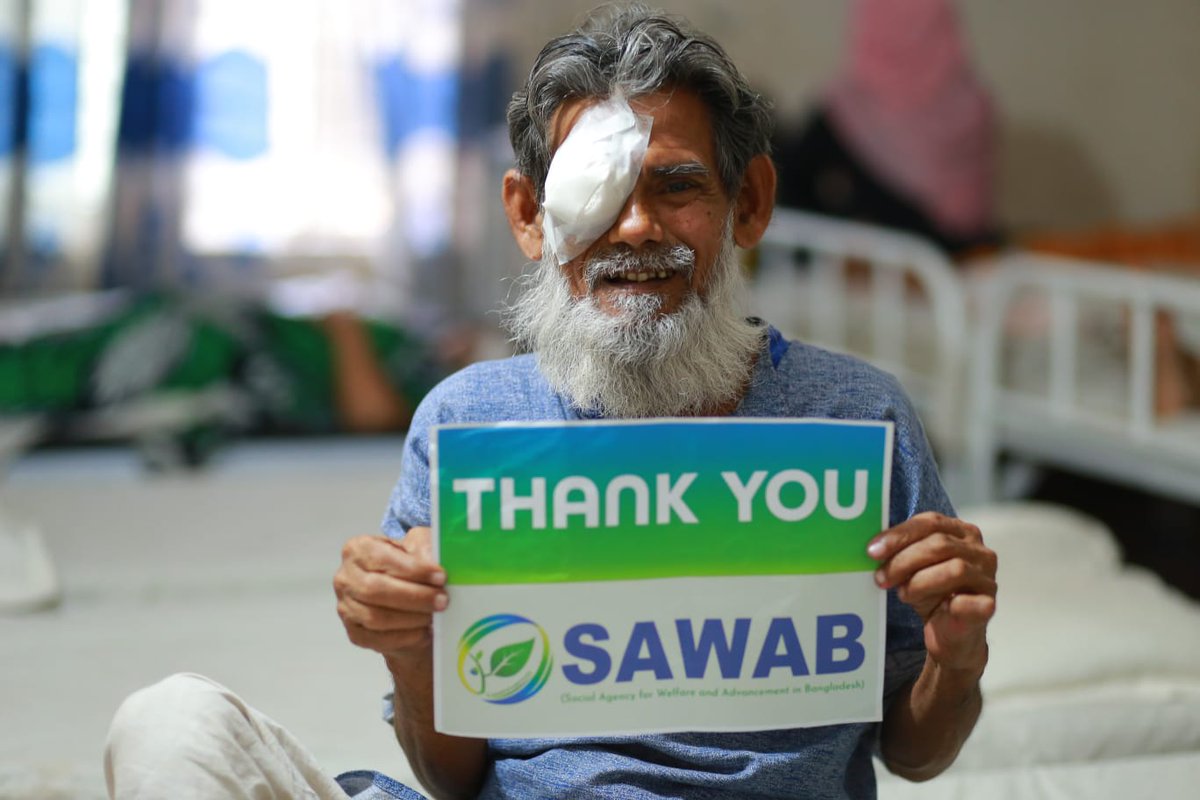 sawabbd's tweet image. SAWAB Eye Cataract Program for the distressed people and Rohingya Refugees in Bangladesh. They need more support. Please donate generously at @sawabbd. 

#eye_challenge 
#health 
#supporthealth 
#rohingya