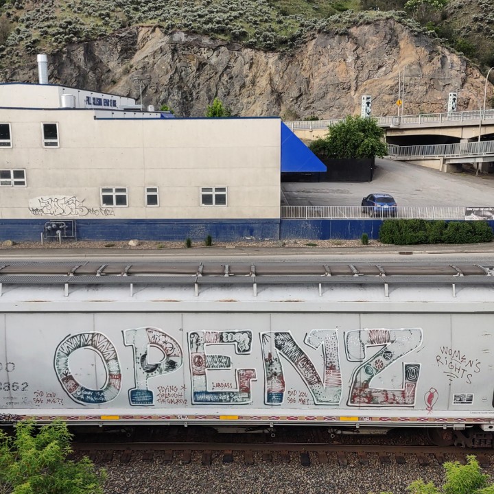 GraffitiExpress's tweet photo. openz
#kamloops #train #graffiti #art
#openz https://t.co/djtEloafR1