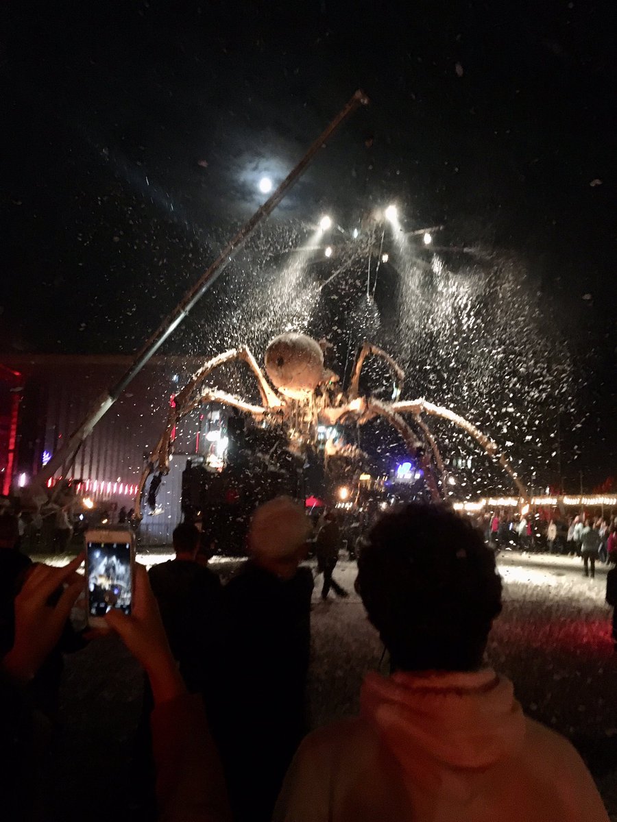 Orna's tweet photo. #Toulouse il a neigé sur une araignée. 
#pinkparadize https://t.co/J7bqnQRItK