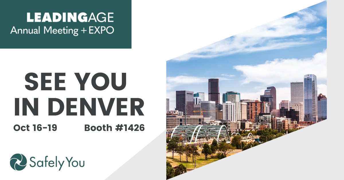 The senior care industry continues to shift, and providers must quickly adapt. Stop by booth #1426 to learn how SafelyYou helps you more easily create a cultural shift in safety, where staff moves from being reactionary to prevention-minded. Book a 1:1: hubs.li/Q01pfW-B0