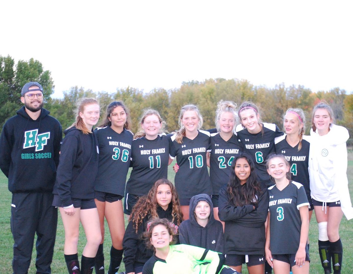 Today is the last day of the 2022 JV season. We are so proud of this group for their grit, development, kindness &amp; teamwork. They had a tough schedule this fall, but continued to fight all fall, as a team! Huge shout out to Coach James for his time and effort with this group! 🔥