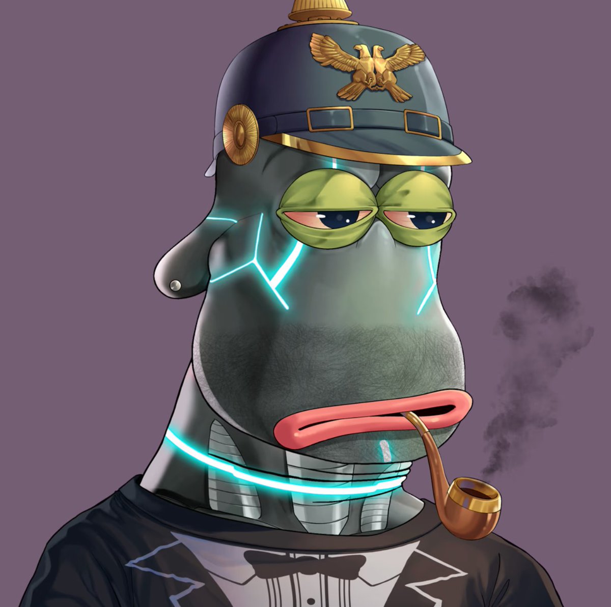 byNeviras's tweet image. I couldnt mint more than 1, but i think i was lucky AF!
Love it, pipe, general, this skin, damn🔥 
@FatsoApepeYC #FatsoApepeYC #FAYC #NFTs