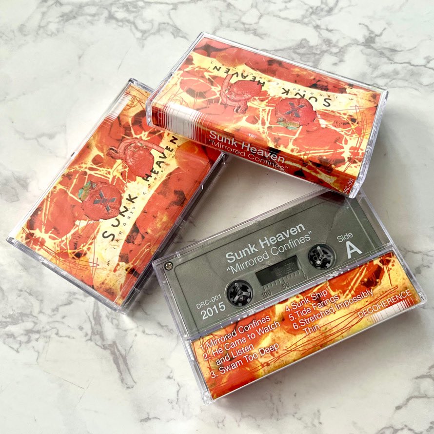DecoherenceRecs's tweet image. Found in storage: 15 more copies of “Mirrored Confines,” the very first Sunk Heaven album! Previously assumed sold out, this is yr last chance to get a copy.

decoherence.bandcamp.com

#dungeonnoise #cyberpunk #dungeonsynth #nowave #cassettetapes