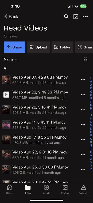 👀 DM me Dropbox   $15 for over 100 videos! Once your purchase they&rsquo;re yours forever. Snag them before