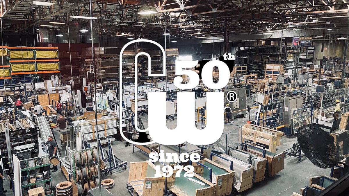 Cw_Doors's tweet photo. Today, we are celebrating #MFGDay22 with a video showcasing our V1 Facility in Valencia, California where we manufacture closet doors, shower enclosures, and more. 

Watch: https://t.co/RhQrzakcye 

#Cw50
#Manufacturing 
#ManufacturingDay https://t.co/OiMPGUSygc