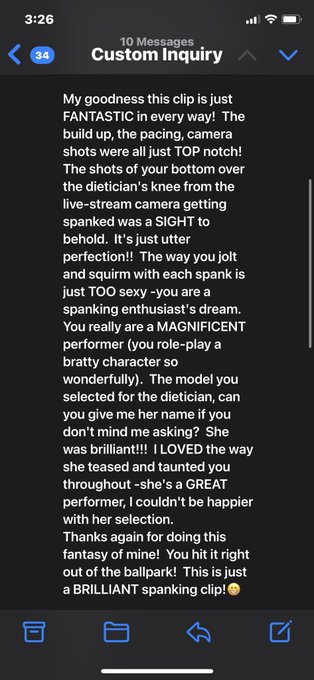 There is very little I love more than receiving reviews like this!! Fulfilling your custom fantasie is<a href="/tag/clip"class="tags"><span>#clip</span></a><a href="/tag/mummification"class="tags"><span>#mummification</span></a>
