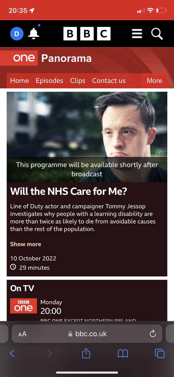chelleronniskye's tweet photo. One for everyoneโs diary! This will be interesting to watch!! @BBCPanorama #ldstudentnurse #timetomakeachange @UniNhantsNurse https://t.co/hDk3JzJ0uP