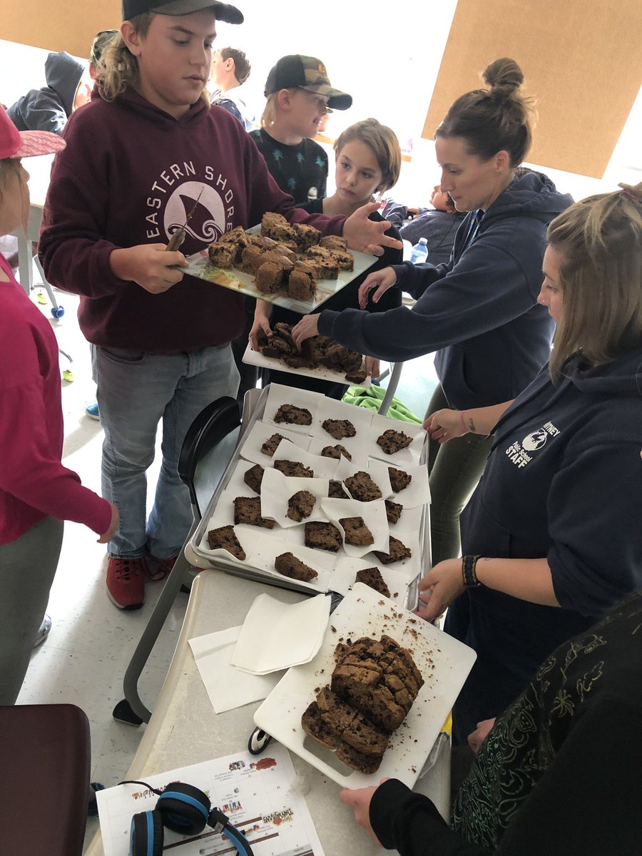 Yes… it was a tasty as it looks!!! Zucchini chocolate chip loaf was made by our Sr. Class and shared with the whole school community. There was even extra to take home! This was the last of our garden zucchini! #RCDSBDifferenceMakers