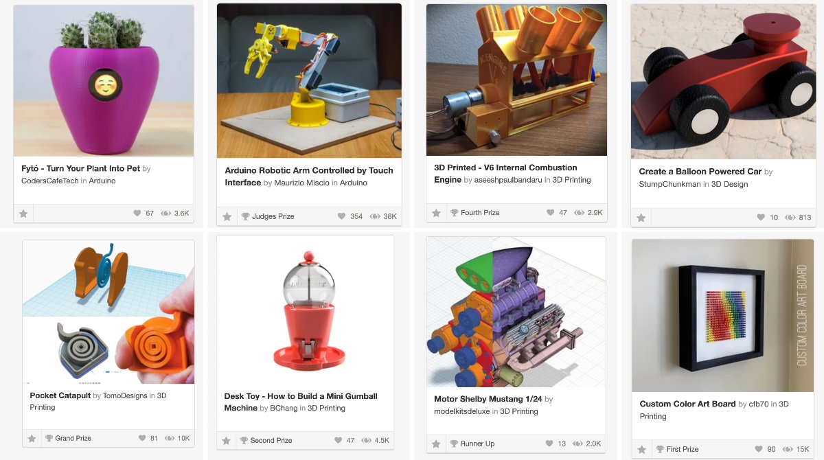 Ready to take your Fusion 360 skills and see what you can do? Check out all the great projects on @Instructables that use Fusion 360!
#TeachWithTinkercad

instructables.com/fusion360/