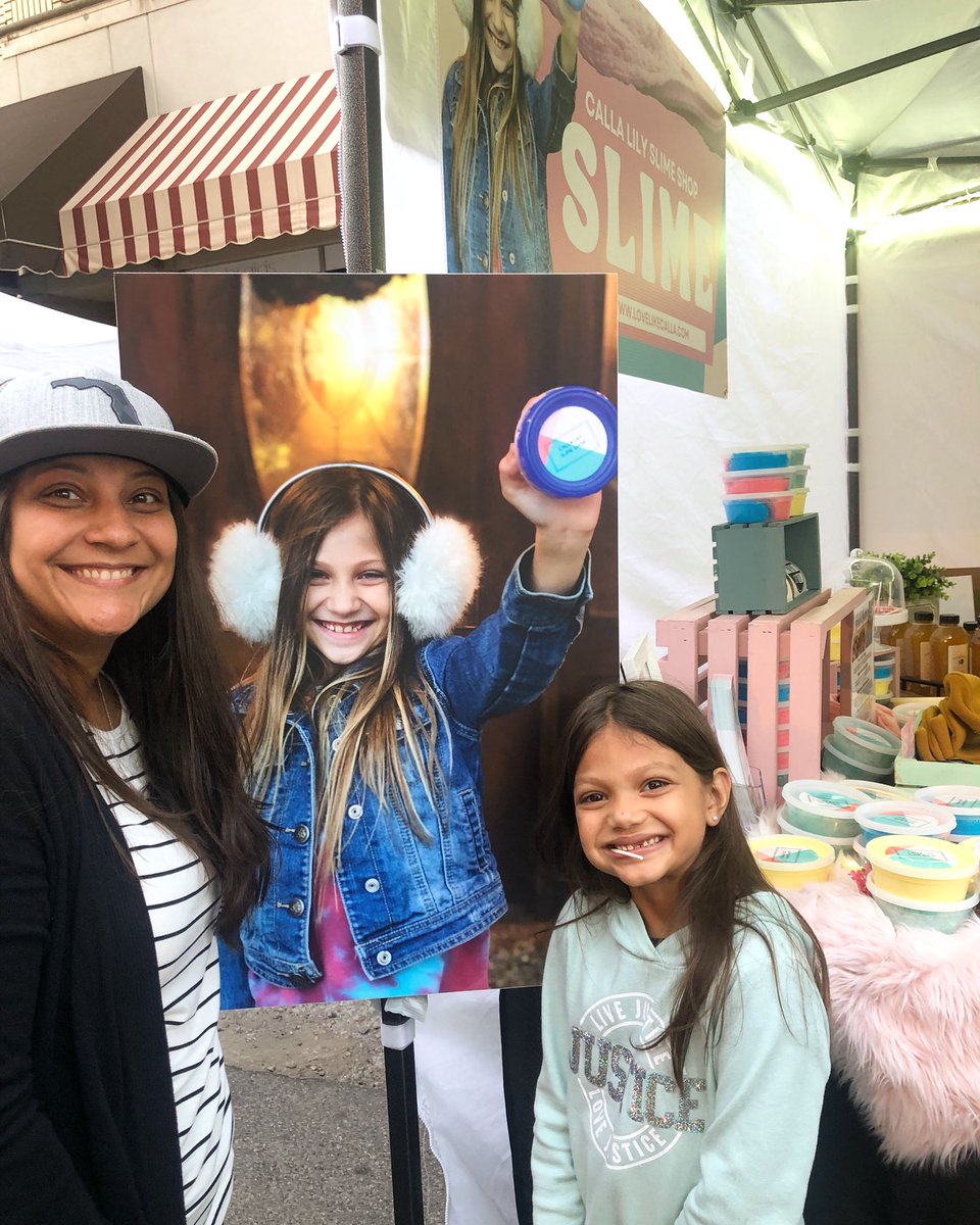 benjaminrwoods's tweet photo. My girls…
Calla’s specialty slimes are available now at Harvest Homecoming! Swing by The Elderberry Co & snag some! Constantly amazed at how God keeps using this sweet center girl of ours…
#TeamWoods #praiseforcalla #lovelikecalla #callalilyslimeshop #slime https://t.co/HZP56jYDuN