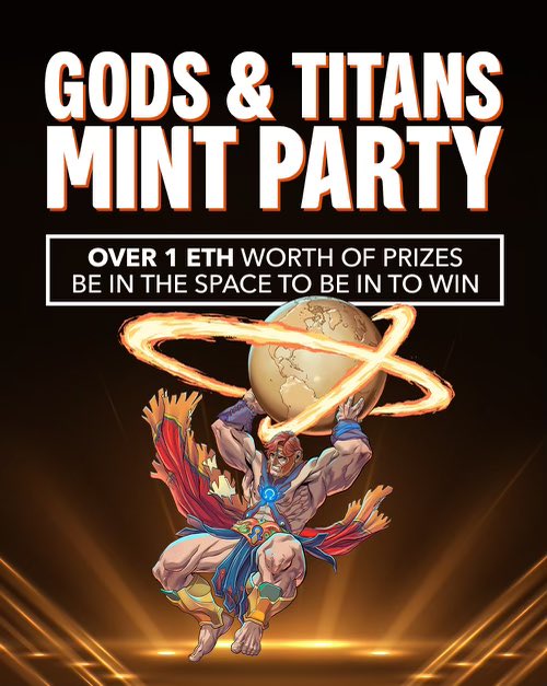 TheHomieMrGreen's tweet photo. ⚡️GODS AND TITANS⚡️
                 AND
🦊 SHIBU SOCIETY 🦊
    🎉MINT PARTY🎉

🗓 FRIDAY 10/7 @ 7pm EST

🎁 WIN “Mr Greens Ice Cream Special”

FOLLOW @GAT_NFT @HomieWagoner @ShibuSocietyNFT 

♻️RT || ✋TAG3
BE HERE TO WIN⬇️

https://t.co/gw4A4phFsA https://t.co/TFkcg1G9K4
