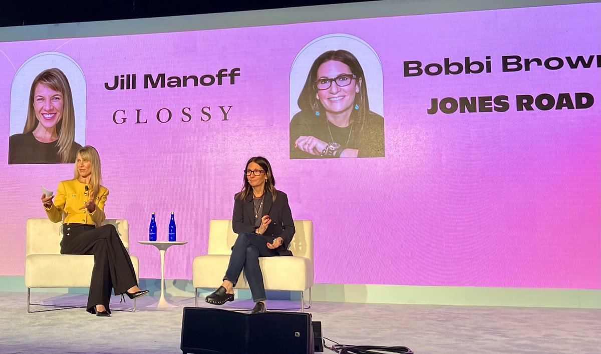 getbluelene's tweet photo. Loved industry icon Bobbie Brown talking about following your passion and trusting your intuition. Her career is full of serendipitous moments that remind us not to push upstream but follow the natural flow of our opportunities. #thread22 https://t.co/rPhKTSNSpo