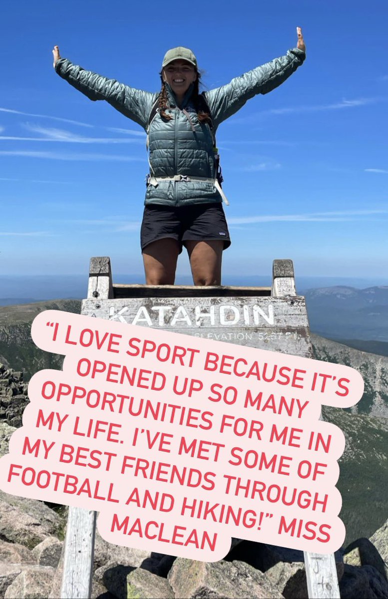 Some of our team and teachers told us why they love sport as part of Scottish Women and Girls in Sport Week #SheCanSheWill