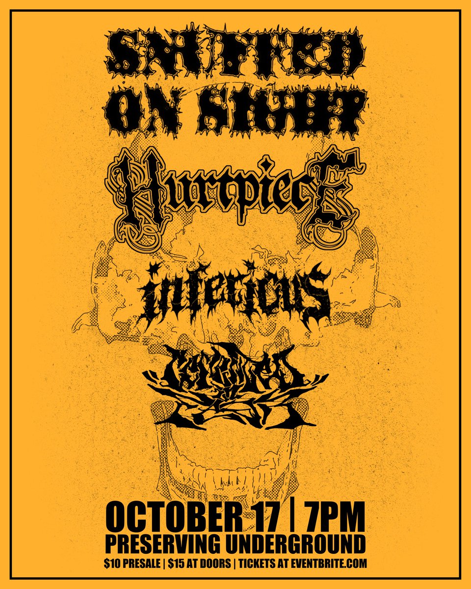 junior_cheatham's tweet photo. TICKETS ARE GOING FAST ⬇️⬇️⬇️
🎫: https://t.co/parJaMJMKT

@SnuffedOnSight 
@Hurtpiece412
@inferiousoh 
@Cementedinfear https://t.co/eJh8BjFe4Y