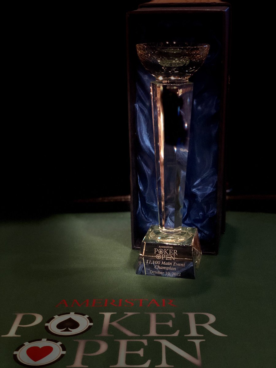 This hardware is up for grabs in the Ameristar #Poker Open this weekend <a href="/AmeristarSC/">Ameristar SC</a>. Main Event is an $1,100 buy in with 3 Day 1’s today, tomorrow, and Sunday at 12pm <a href="/AudrainPoker/">Chris Audrain</a> is in the field to “defend his title”. #Championship #tournament #Event #missouri #MONEY #getit