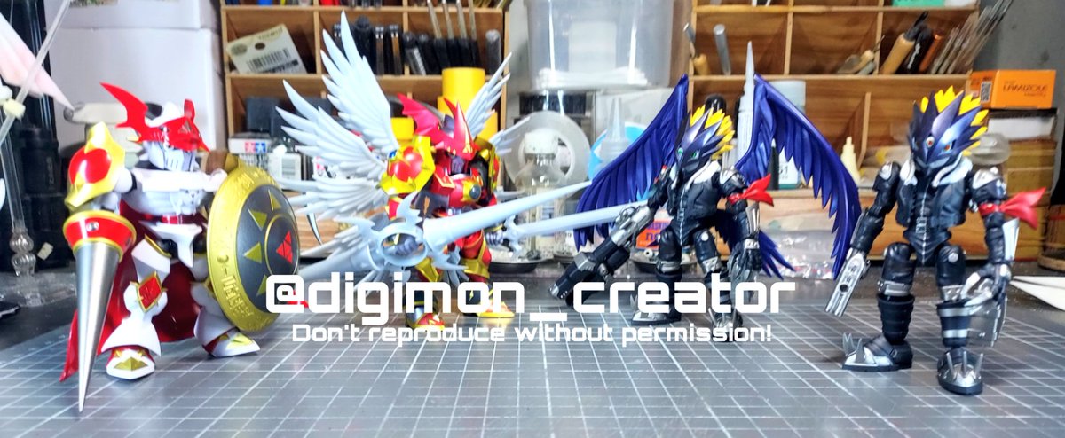DMModelsCreator's tweet photo. Nx 真紅蓮&墮天爆裂+紅蓮墮天合照。
#デジモンテイマーズ
#DigimonTamers
#デジモン
#digimon
#デュークモンクリムゾンモード
#DUKEMONCRIMSONMODE
#nxedge
#デュークモン
#DUKEMON
#ベルゼブモン
#BEELZEBUMON
#ベルゼブモンブラストモード
#BEELZEBUMONBLASTMODE https://t.co/GMuVYj0tdx