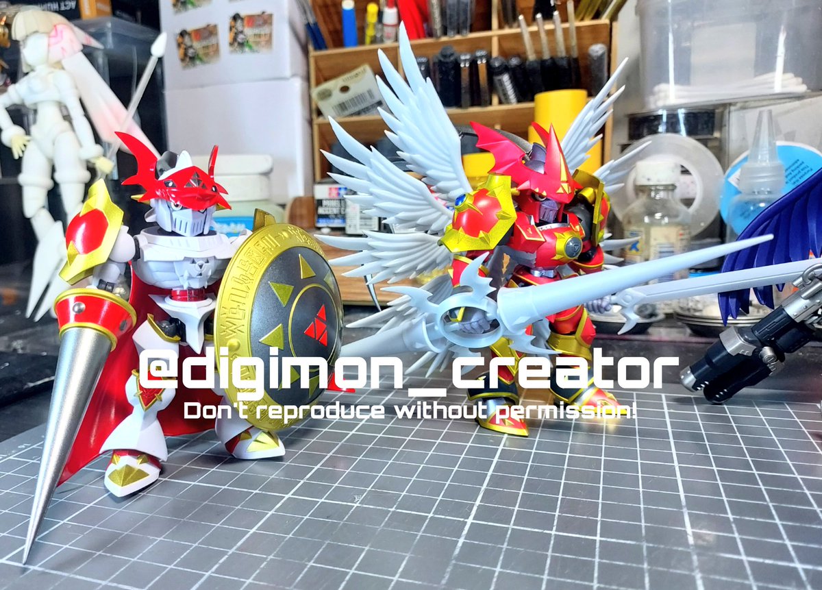 DMModelsCreator's tweet photo. Nx 真紅蓮&墮天爆裂+紅蓮墮天合照。
#デジモンテイマーズ
#DigimonTamers
#デジモン
#digimon
#デュークモンクリムゾンモード
#DUKEMONCRIMSONMODE
#nxedge
#デュークモン
#DUKEMON
#ベルゼブモン
#BEELZEBUMON
#ベルゼブモンブラストモード
#BEELZEBUMONBLASTMODE https://t.co/GMuVYj0tdx