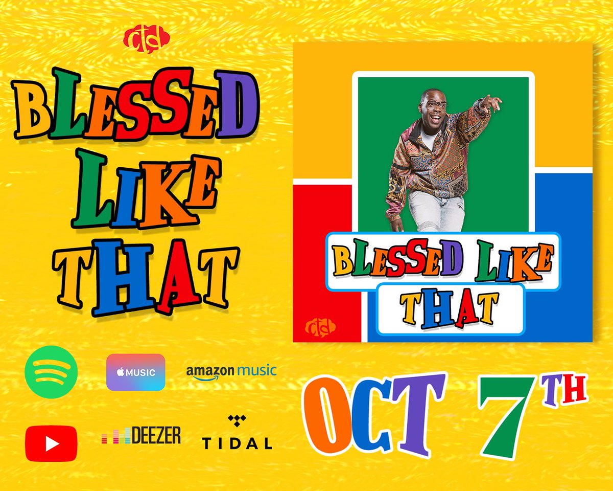CaryTheDreamer's tweet photo. Today’s The Day 🤩: 

10/7 “BLESSED LIKE THAT” Released Everywhere 🔥🔥🔥

Go Download Now!!!

LINK IN MY BIO 🤩🙌🏾💯

#CaryTheDreamer #BlessedLikeThat #GoingGod #LivingMyDreams #Blessed https://t.co/YdHo7MlJgF