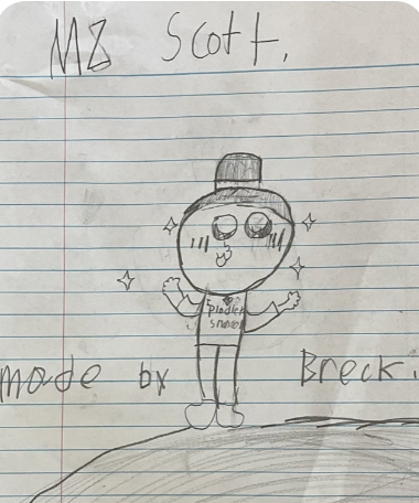 My daughter, Erin, Kansas art teacher extraordinaire, <a href="/_MerriamPark/">Amy Simeonov</a> <a href="/theSMSD/">SM School District</a>, often wears NE #Ilovepublicschools gear...look what she sent me today! #proudmama