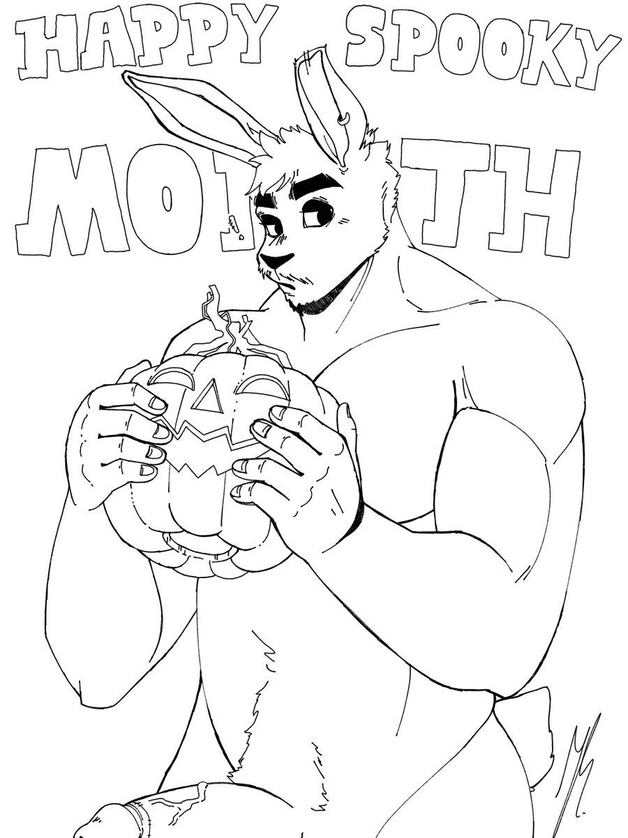 P0lishO's tweet photo. Happy spooky Month yaaaall!!
#spookymonthnsfw #furryart #nsfw #jackofflantern #October #originalcharacter #Yiff https://t.co/hHTFBAfPpf