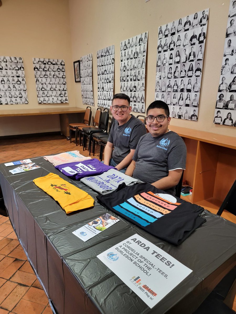 itsmrsmadrigal's tweet photo. Thank you @alamodata for the opportunity to showcase our work! Students even learned about networking and I got to see an old friend who I barrista'ed with back in the day! https://t.co/FFYDe5t08a