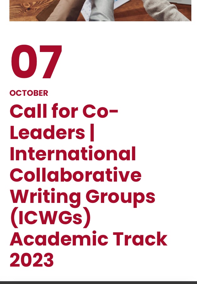 Kelly Matthews (@kellymatthewsuq) on Twitter photo Amazing leadership opportunity to foster scholarly international communities + advance SoTL knowledge via collaborative writing. Loved leading w/
<a href="/MickHealey3/">Mick Healey</a>
in 2015. Happy to chat to anyone considering it.
@ISSOTL
issotl.com/category/news/ Amazing leadership opportunity to foster scholarly international communities + advance SoTL knowledge via collaborative writing. Loved leading w/
<a href="/MickHealey3/">Mick Healey</a>
in 2015. Happy to chat to anyone considering it.
@ISSOTL
issotl.com/category/news/