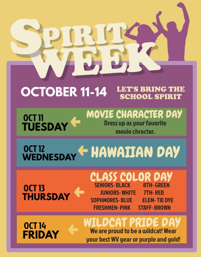 Spirit Week starts tomorrow! #WeAreWestValley