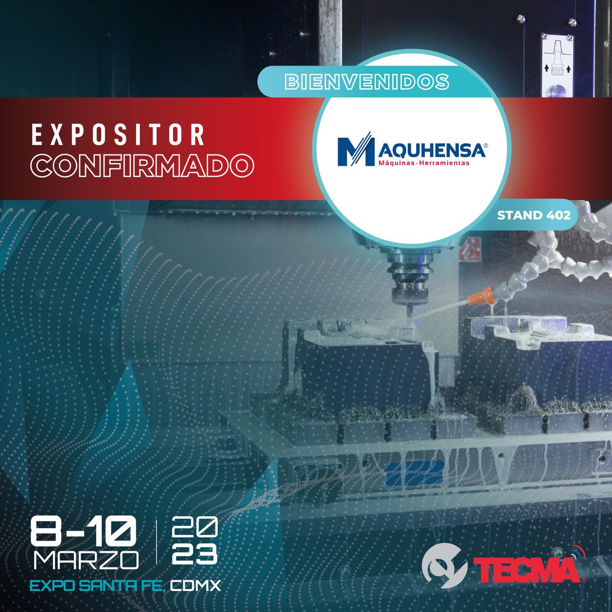 ExpoTecma's tweet photo. Le damos la bienvenida a Maquhensa en esta edición de TECMA 2023.

Visítalos en el STAND 402

Conoce más de ellos en: https://t.co/FxlgKf8J5J

Saturno / Baoji https://t.co/FMTvoSzixp
