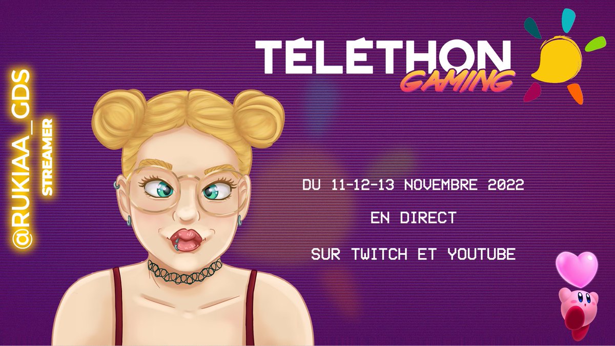 LaRukiaa's tweet photo. Alors, j'ai 12h de retard mais je peux enfin vous dire officiellement que je participe au @GamingTelethon @TelethonDigital @Telethon_France !

La mobilisation continue, on ne lâche rien !
#Téléthon2022 #TéléthonGaming #TelethonChallenge https://t.co/UpggrWkO1i