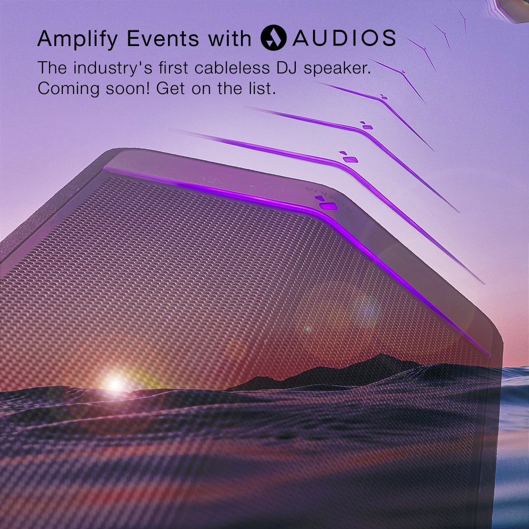 Embrace the future! 100% cableless DJ speakers, perfect for indoors and outdoors. No access to electricity? No problem! #Audios #speakers have the power to play #music wherever you want! Stay tuned 4 official launch late Fall 2022!
hubs.la/Q01pcFqp0 #futureofsound #djlife