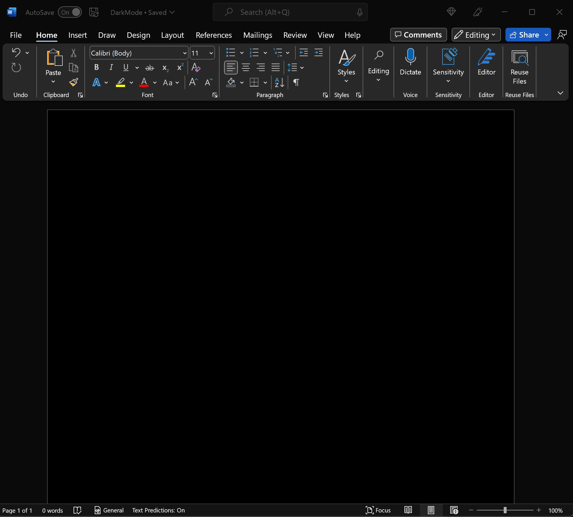 Micros ft on twitter dark mode outlook word and powerpoint please 