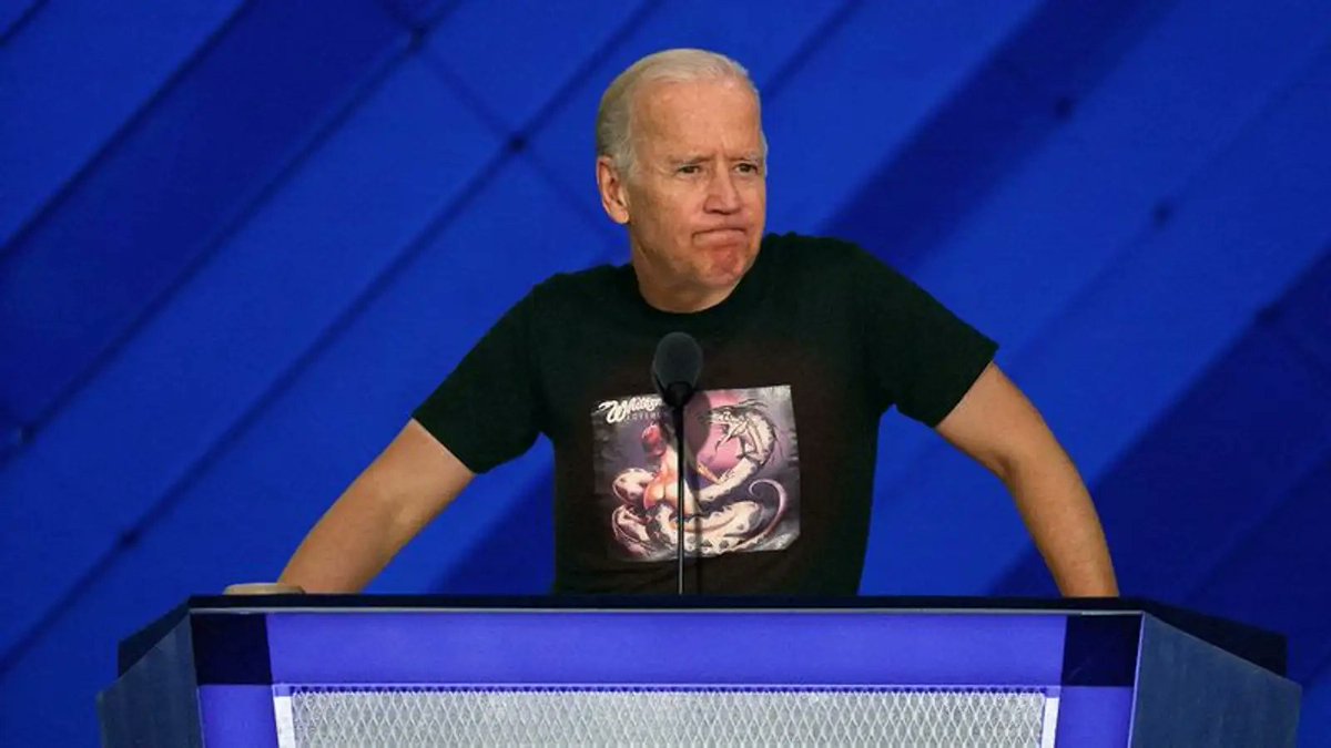 TheOnion's tweet photo. From The Archives: Biden Chokes Up While Describing Hardworking Americans Who Can Only Afford Shitty Ditch Weed https://t.co/JqqPKwltUJ https://t.co/sChC13PG5c