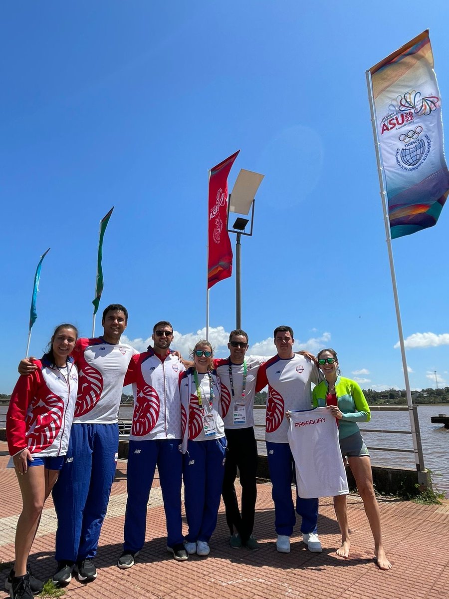 Ro_wachugi's tweet photo. Récord nacional en esquí nautico #ODESUR2022 🤘🏄‍♀️

👑Jessica Núñez (33) es la 1ra paraguaya en completar la disciplina overall: slalom, tricks y salto (quedando 4ta y mañana va a la final)

Y tenemos representación completa d 🇵🇾 en esquí nautico en Encarnacion
@Universo970py https://t.co/R2VuYjr1vY